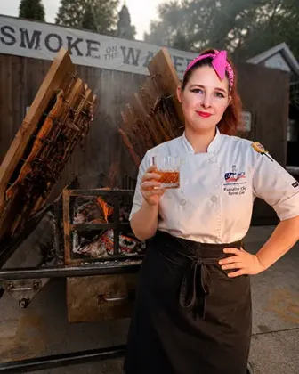 Chef Raina and the Fire-Breathing Dragon